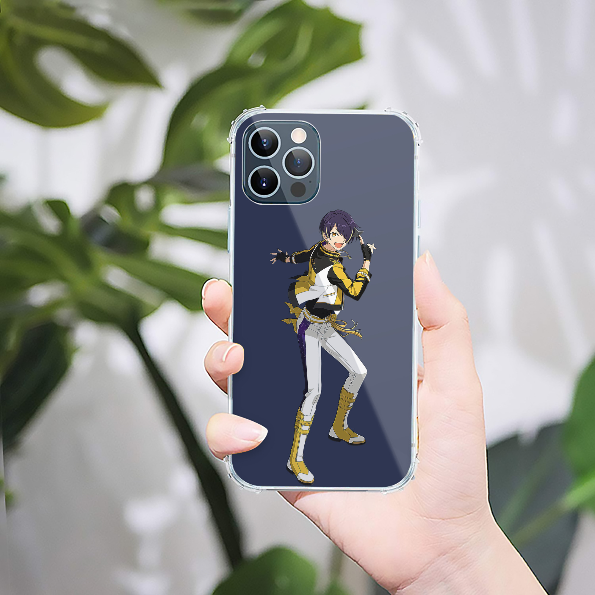 （画像用） あんさんぶるスターズ! Ensemble Stars 【iPhone 12シリーズ対応】透明スマホケース（クリアソフトケース）